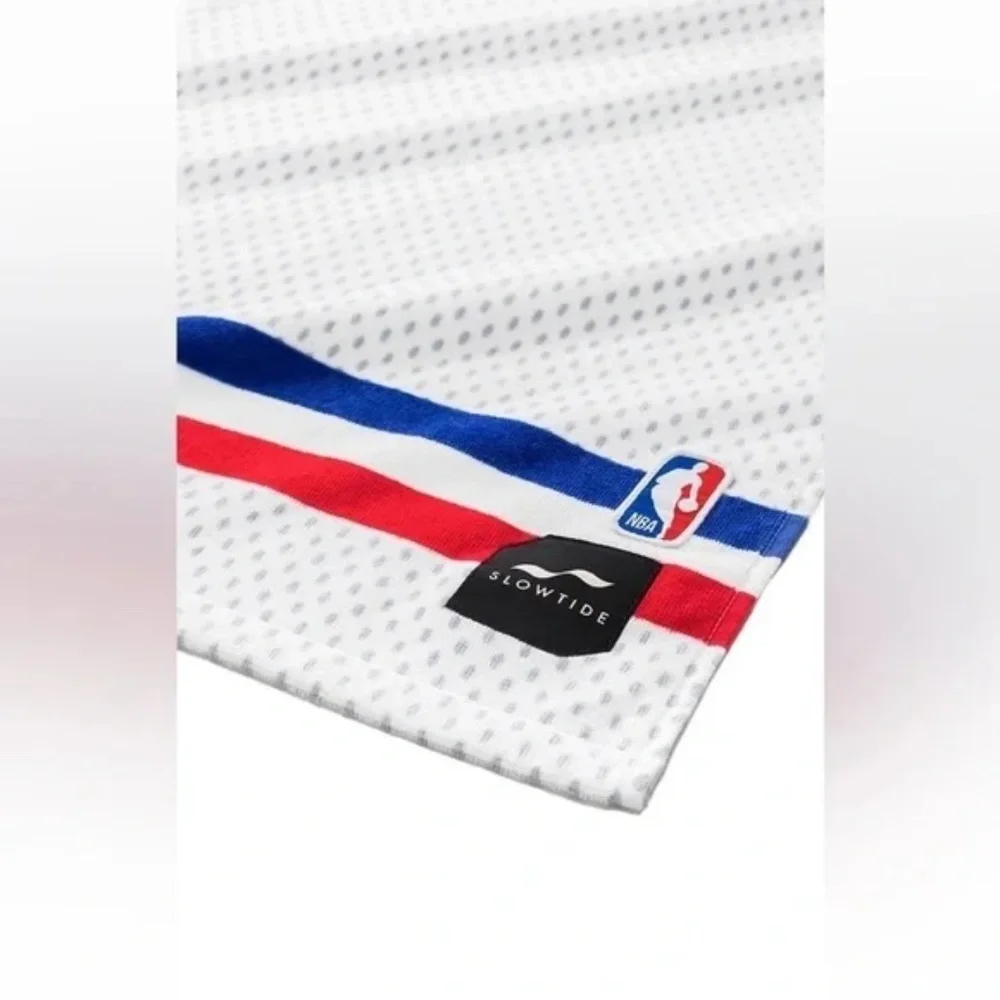 Slowtide NBA Los Angeles Clippers Jersey Quick Drying Travel Towel White